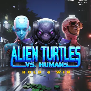 Alien Turtles vs Humans game tile